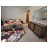 MCM Curved Drawer Bedroom Suite