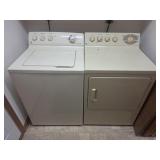 GE Washer and Electric Dryer