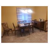 Table & 6 Chairs, Matching Buffet