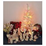 Christmas Tree, Nativity Set