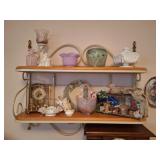 Fenton, Westmoreland, Wall Shelf, Clock