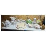 RS Prussia Tumble Up, Cow Creamers, Teapot
