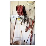 Mounted Hose Reel, Hand Tools, Hardware
