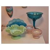 Fenton, L.E. Smith Art Glass