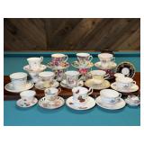 Tea Cups and Saucers