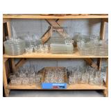 Large Amount of Snack Sets, Tumblers, Glasses