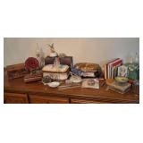 RS Prussia Jewelry Boxes, Oil Candles, Music Box