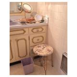 Vintage Mirrors, Vintage Vanity Seat