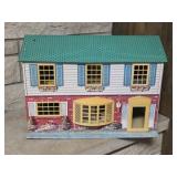 Vintage Tin Litho Dollhouse