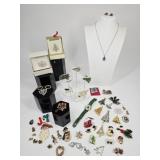 Christmas Jewelry: Radko, Hedy, Anne Klein