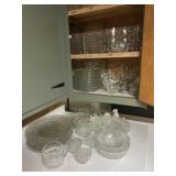 Anchor Hocking Waterford Clear, Snack Sets