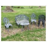 5 Pcs. of Cast Iron Garden Furniture