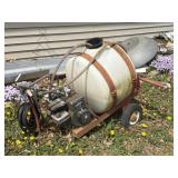 25 Gallon Pull Behind Sprayer