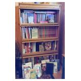 7 Boxes of Books/Cookbooks, Needlepoint Wall Art