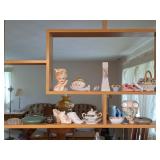 Head Vase, Lefton Porcelain Shoe, Hull Vase