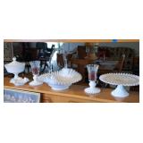 Fenton: Spanish Lace, Silvercrest