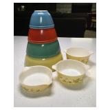 Pyrex: Primary Mixing Bowls, Shenandoah Casseroles
