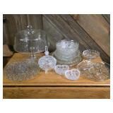 Glassware: Serving PIeces, Cake Stand, Platters