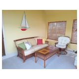 Acacia Chair & Sofa, Swivel Chair, Table, Sailboat