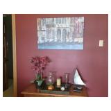 Boat Decor, Vases, Bedside Tray, Candles
