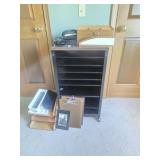 Wheeled Storage Cart, Panasonic Transcriber, More