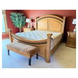 4 Pc. King Broyhill Bedroom Set, Dressing Bench