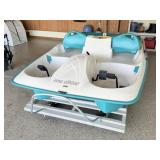 Sun Dolphin Sun Slider 5-Seat Pedal Boat & Trailer