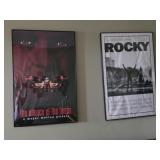 Framed and Unframed Movie Posters