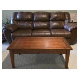 Reclining Sofa, Coffee Table