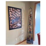 Stand, Decorative Chess Pieces, Wall Art