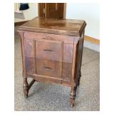 Wood Sewing Cabinet No Machine