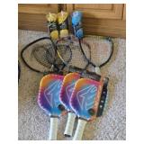 Racquets: PIckleball, Racquetball & PIckle Balls
