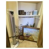 Sailboat Painting, Wexford Tower Fan, Bath Access.