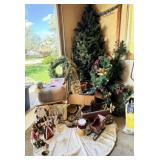 Christmas Dï¿½cor, Wagon, 2 Ransbottom Feeders