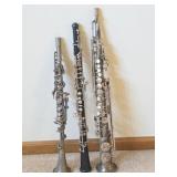 Silver-Plated King Soprano Sax, Clarinet, Oboe