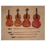 4 Project Violins and Bows