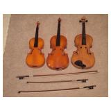 3 Project Violins and Bows