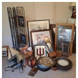 Wall Art, Decor, Collage Metal Screen, Clocks, IU