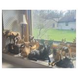 Assortment of Moose and Lodge Decor