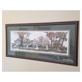Framed Sycamore Street Print, Shadow Boxes