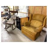 La-Z-Boy Recliner, Rocking Chair, TV Trays