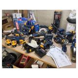 Ryobi Cordless Tool Lot