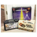 B&D Work Wheel, Quick Drive, Laser Level