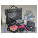 Waterpik, Hot Roller Kits, Leather Garmet Bag