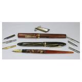 3 Fountain Pens: Sheaffer, Waterman, Splendid