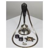 4.29 OZT Sterling Silver: Bell & Jewelry