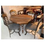 Octagonal Table with 4 Chairs