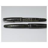2 Vintage Parker Vacumatic Fountain Pens, 1940s