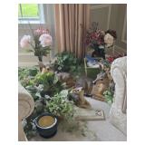 Planters, Resin Deer, Floral Arrangements