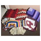 Handmade Afghans, Vintage Drapes